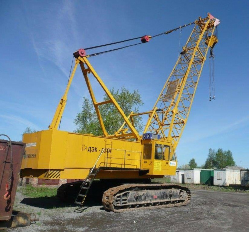 Аренда гусеничного крана 63 т — ЧМЗ ДЭК-631А